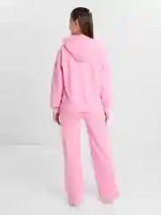 Розовый спортивный костюм женский