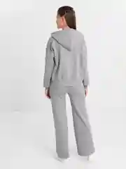 Серый спортивный костюм женский