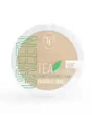 Бежевый пудра для лица с экстрактом зеленого чая Green Tea repairing Powder Cake