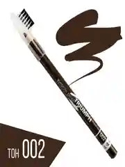 Коричневый карандаш для бровей "eyebrow pencil TRIUMPH" с щеточкой в колпачке