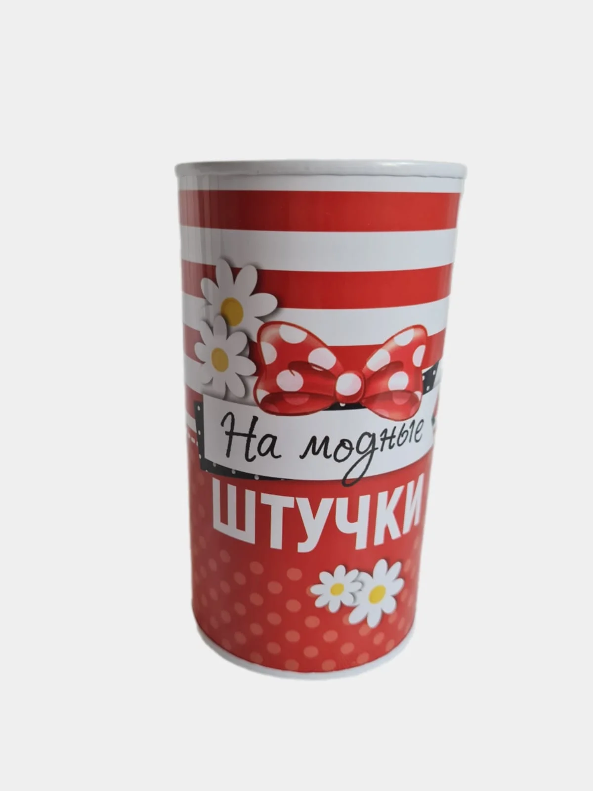 Копилка металлическая Минни Маус 6.5см*12 см