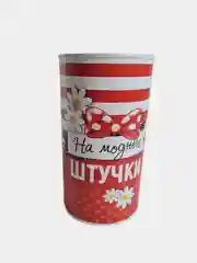 Копилка металлическая Минни Маус 6.5см*12 см
