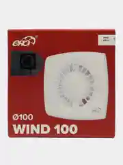Вытяжной вентилятор с выключателем ERA WIND 02 бесшумный в ванную кухню туалет D 100 120