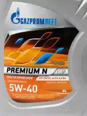 Масло моторное Газпромнефть Premium N 5W-40 SN/CF, синтетика