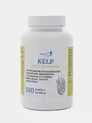 Водоросли морские Kelp (кэлп): натуральный йод 100 капсул: ламинария, фукус
