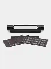 Автовизитница металлическая Baseus Temporary Parking Number Card Черный ACNUM-01