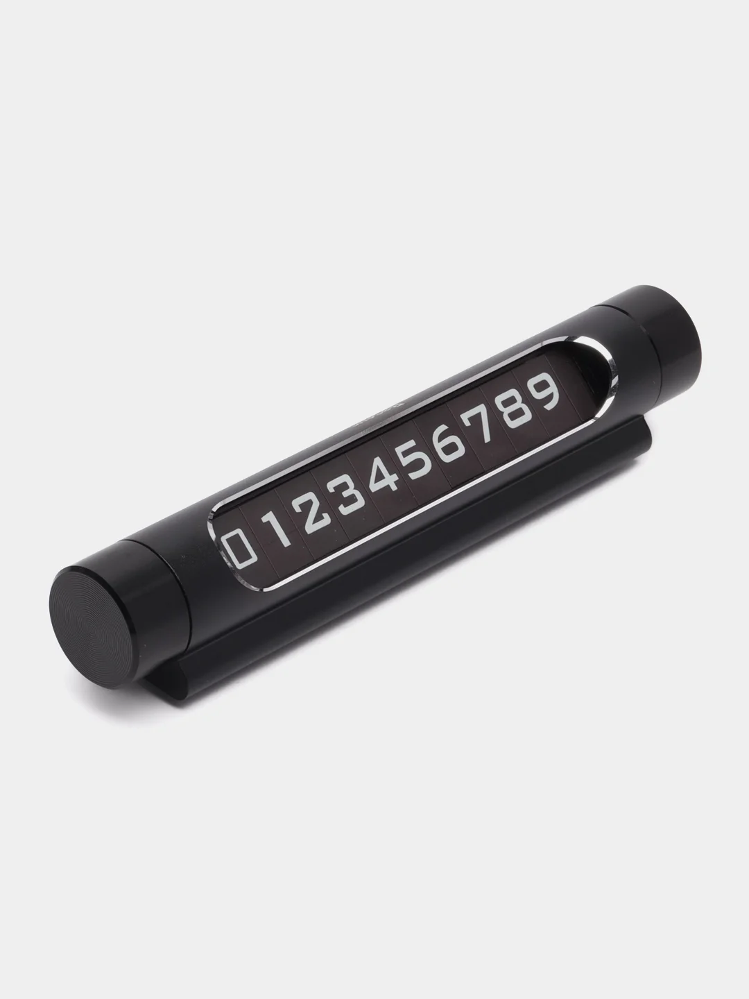 Автовизитница металлическая Baseus Temporary Parking Number Card Черный ACNUM-01