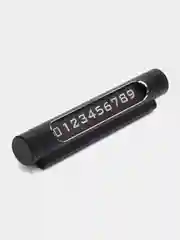 Автовизитница металлическая Baseus Temporary Parking Number Card Черный ACNUM-01