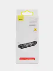 Автовизитница металлическая Baseus Temporary Parking Number Card Черный ACNUM-01