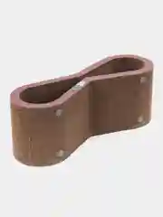 Бордовый когтеточка лежанка для кошек картон Тумяу Экватор белый 60х20х22см