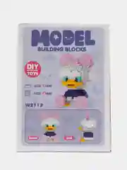 3 D Конструктор детский по типу лего, фигурка Утенок из миниблоков