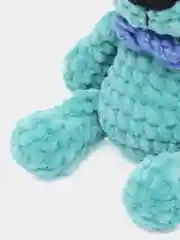 Мятный заяц брелок плюшевый