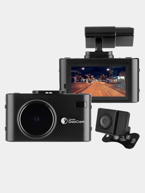 Видеорегистратор с радар-детектором DaoCam Combo 2CH Wi-Fi и второй камерой