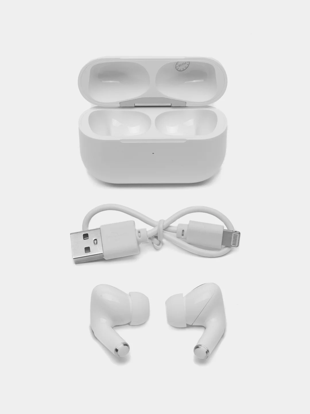 Прозрачный беспроводные наушники Pods Pro, Bluetooth, сенсорные, для Android и iPhone
