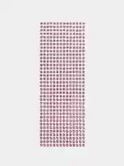 Розовый стразы самоклеящиеся. для творчества и декора. 6 миллиметров, 504 штуки