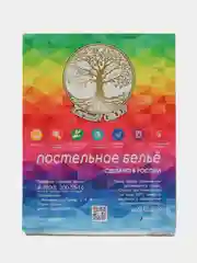 Постельное белье 1,5 сп / 2 спальное / евро / семейный Поплин ivSubelIa "Пастила", 70x70