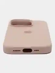 Пудровый чехол с логотипом силиконовый для iPhone XR, 11, 12, 13 Pro Max, 14, 15 Pro Max для айфон