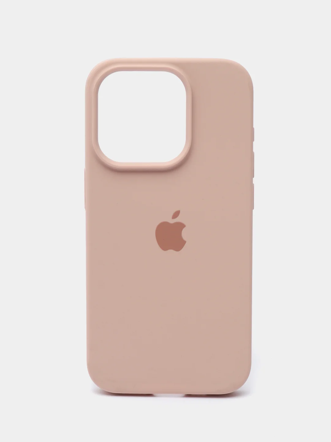 Пудровый чехол с логотипом силиконовый для iPhone XR, 11, 12, 13 Pro Max, 14, 15 Pro Max для айфон