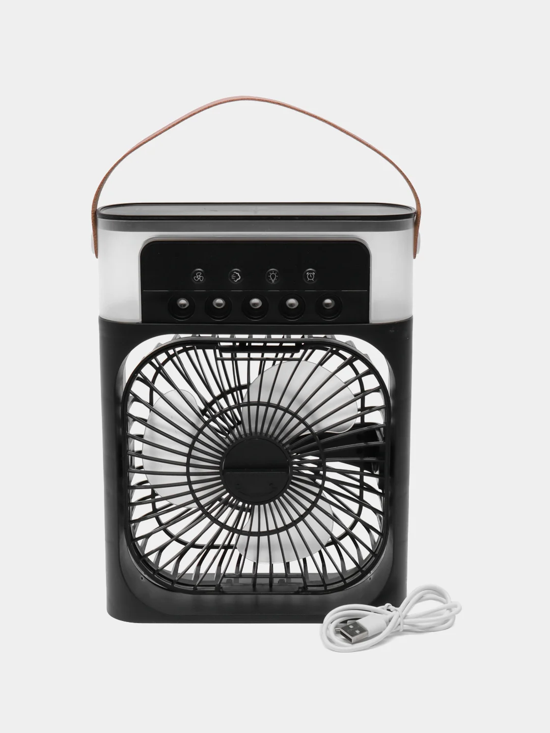 Черный портативный мини-кондиционер Ultra Air Cooler 3x, USB