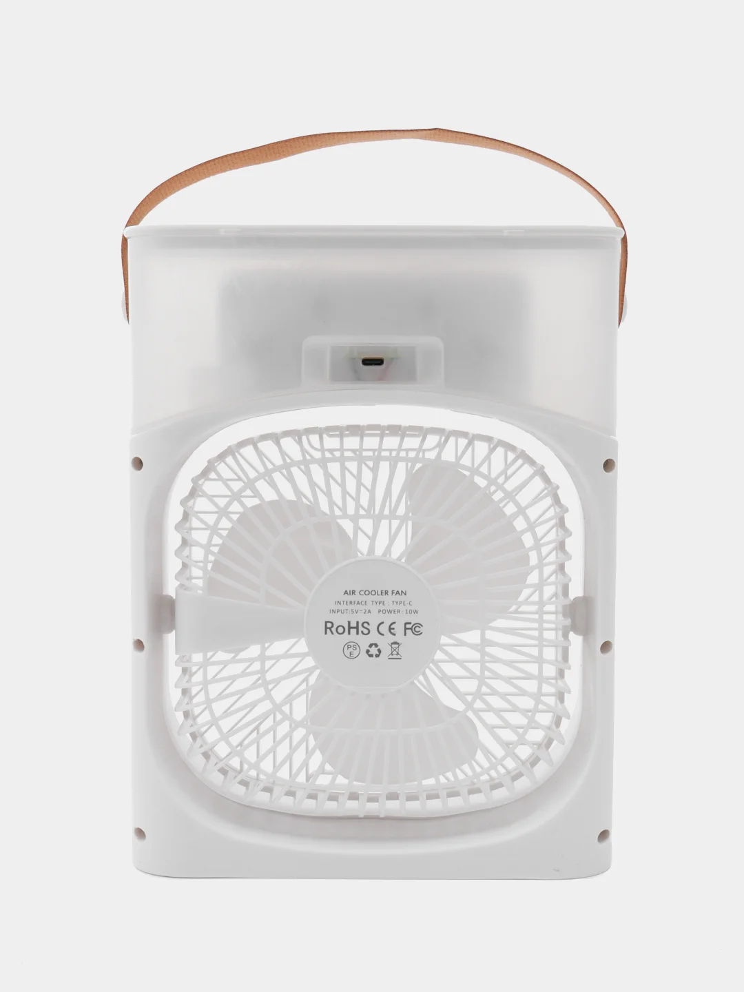 Молочный портативный мини-кондиционер Ultra Air Cooler 3x, USB