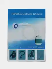Белый портативный душ