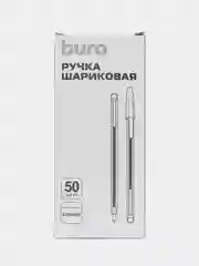 Прозрачный ручка шариковая синяя