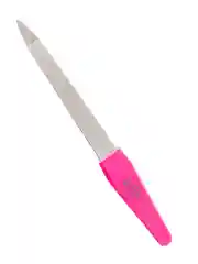 Розовый пилка металлическая для ногтей