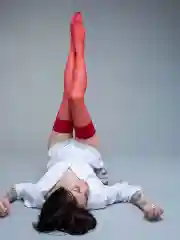 Коричневый чулки Giulia Segreto 01