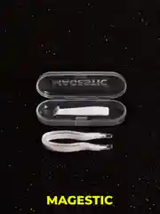 Серый меланж цветные линзы Magestic Pro
