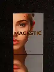 Серый меланж цветные линзы Magestic Pro