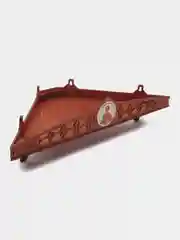 Тёмно-коричневый иконостас божница полка для икон, 1 ярус