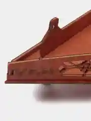 Тёмно-коричневый иконостас божница полка для икон, 1 ярус