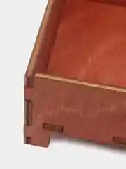 Шоколадный шкатулка деревянная береза