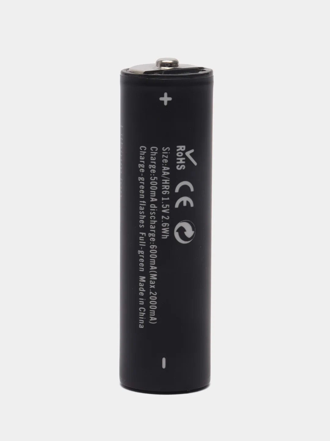 Аккумуляторные батарейки с зарядкой Soshine 1.5 V ,втроенный Type-С,пальчиковые,мизинчик