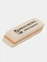 Ластик, упаковка 5 шт, Brauberg Ultra, 50 х 14 х 8 мм, белый, натуральный каучук