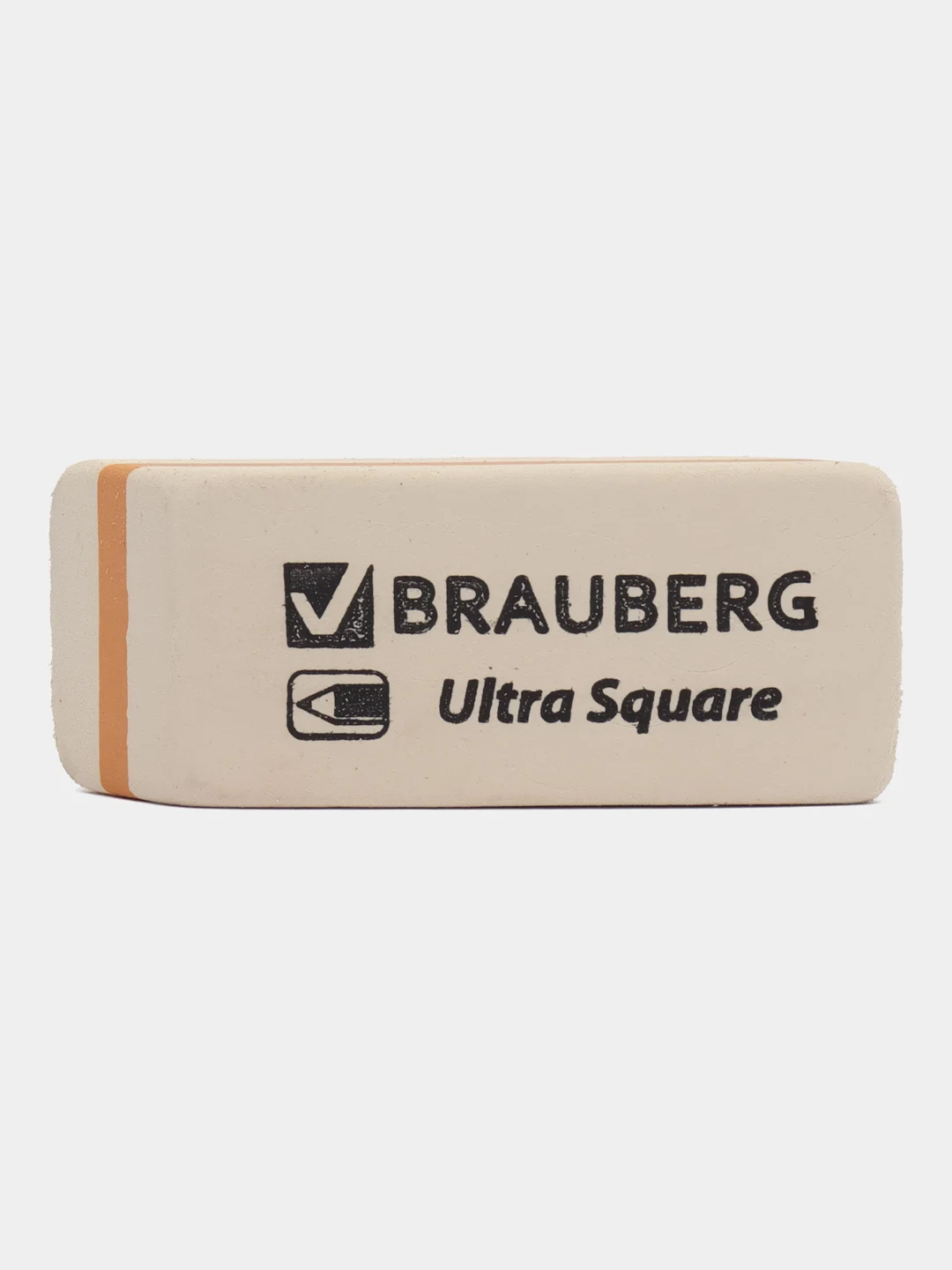 Ластик, упаковка 5 шт, Brauberg Ultra, 50 х 14 х 8 мм, белый, натуральный каучук