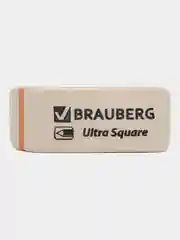 Ластик, упаковка 5 шт, Brauberg Ultra, 50 х 14 х 8 мм, белый, натуральный каучук