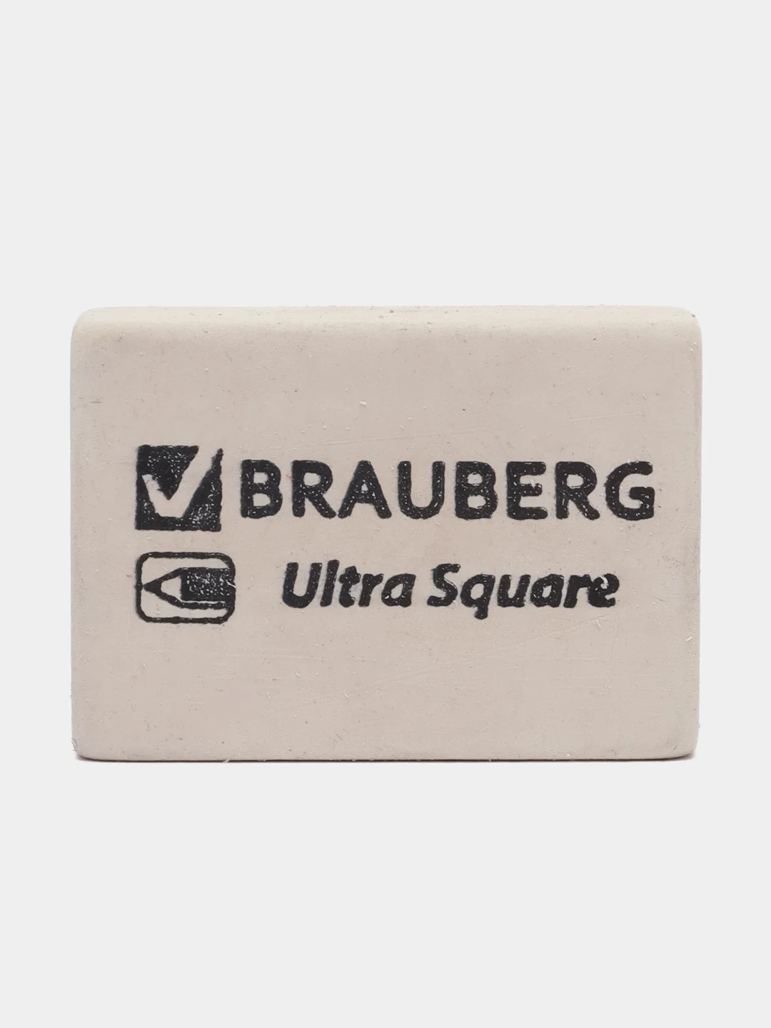 Ластик, упаковка до 5 шт, Brauberg Ultra Square, 26 х 18 х 8 мм, белый, натуральный каучук