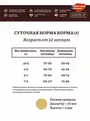Корм сухой Hanta для взрослых кошек, с индейкой и говядиной