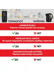 Термопот GFGRIL GF-TP05 c моментальным нагревом воды
