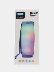 Красный беспроводная Bluetooth колонка TG-157, Портативная колонка с LED подсветкой
