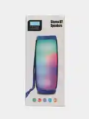 Черный беспроводная Bluetooth колонка TG-157, Портативная колонка с LED подсветкой, черный