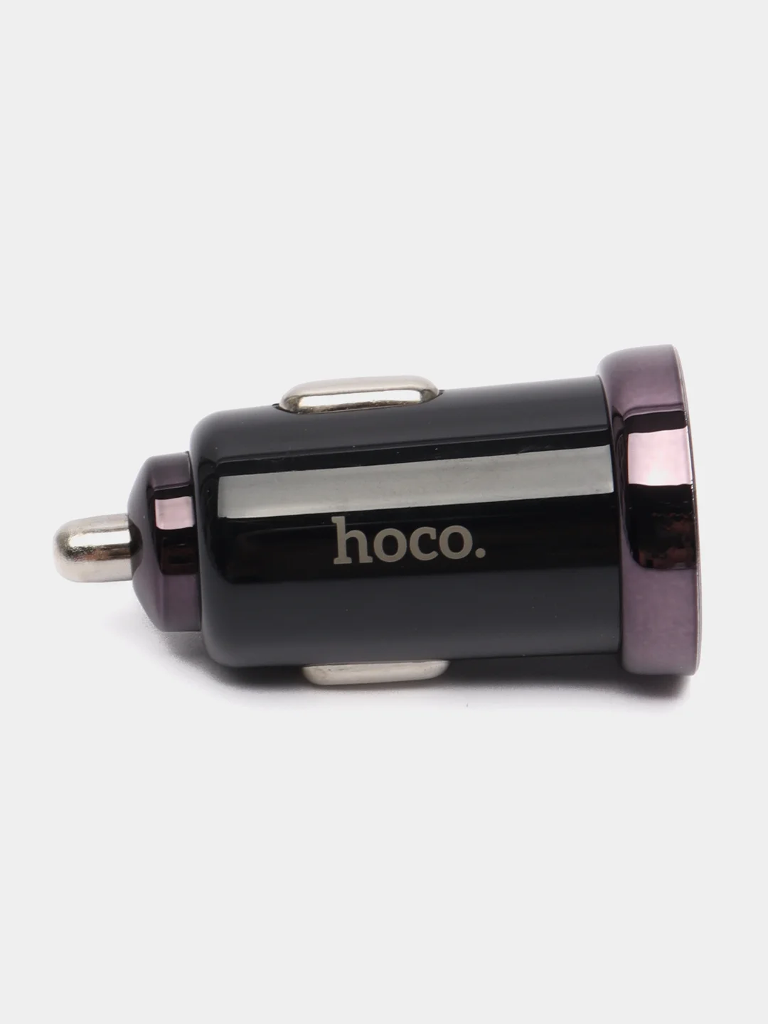 Черный автомобильное зарядное устройство Hoco Z44 Leading USB+USB Type-C PD + QC3.0 (черное)