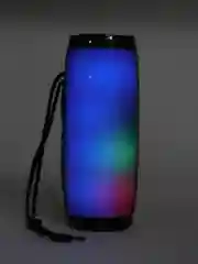 Черный беспроводная Bluetooth колонка TG-157, Портативная колонка с LED подсветкой, черный