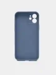 Синий меланж чехол силиконовый мягкий для iPhone XR / 11 / 12 / 13 / 14 / 15 / 15Pro / 15 Pro Max
