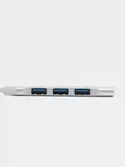 Серебряный usb HUB 3.0 на 4 порта, Разветвитель Type-C HUB 3.0, концентратор, юсб хаб