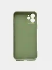 Мятный чехол силиконовый мягкий для iPhone XR / 11 / 12 / 13 / 14 / 15 / 15Pro / 15 Pro Max