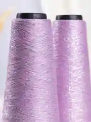 Лавандовый пряжа с люрексом для вязания OnlyWe Alluring Shine 50 гр, 1500 метров