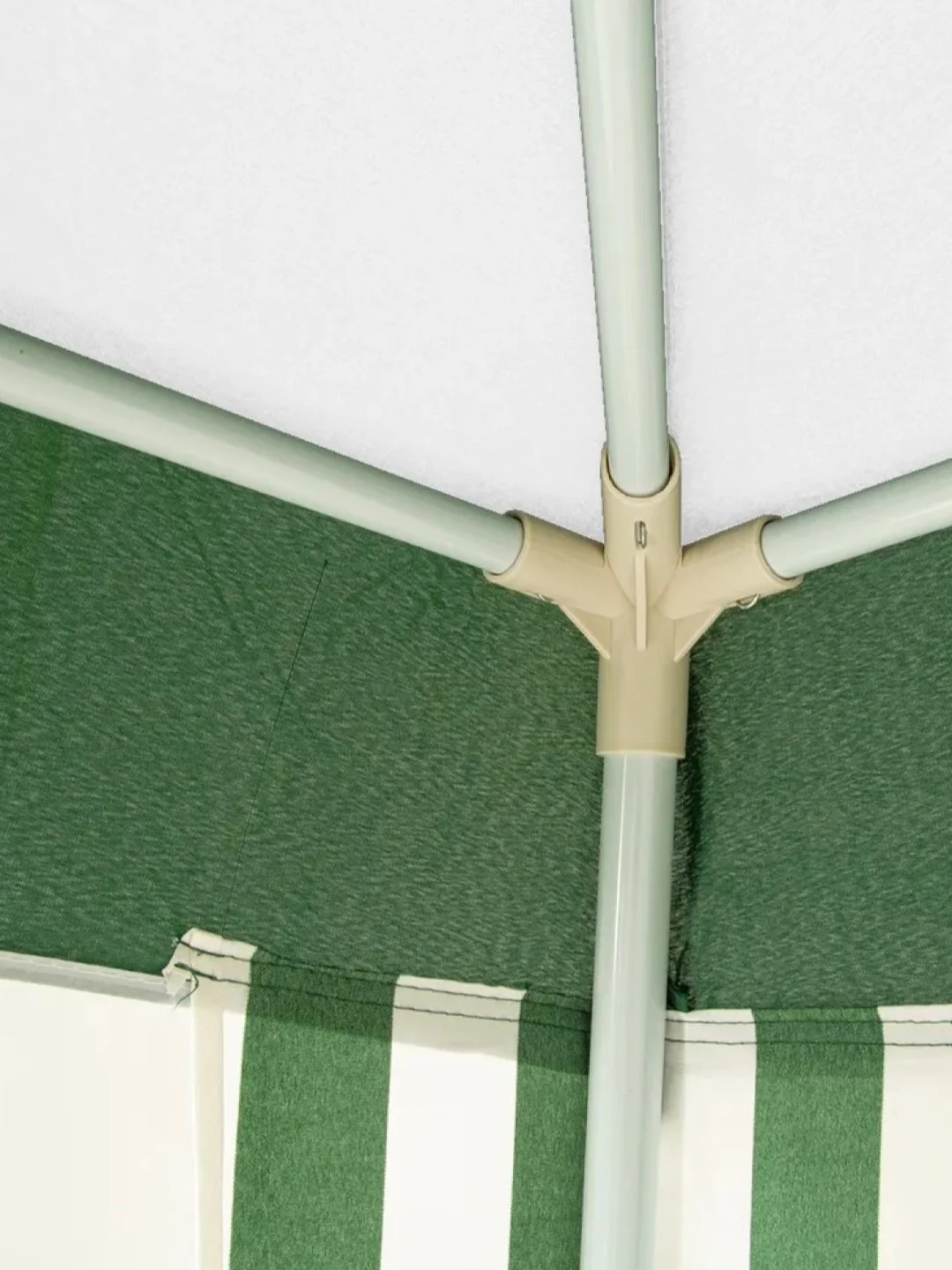 Белый шатер садовый для дачи, тент беседка Green Glade 1028/1033/1040/1036/1086, москитная сетка