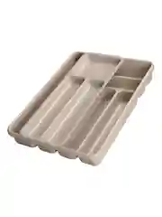 Лоток для столовых приборов Cosmoplast 9-ти местный, 40х30х6,5 см, пластик